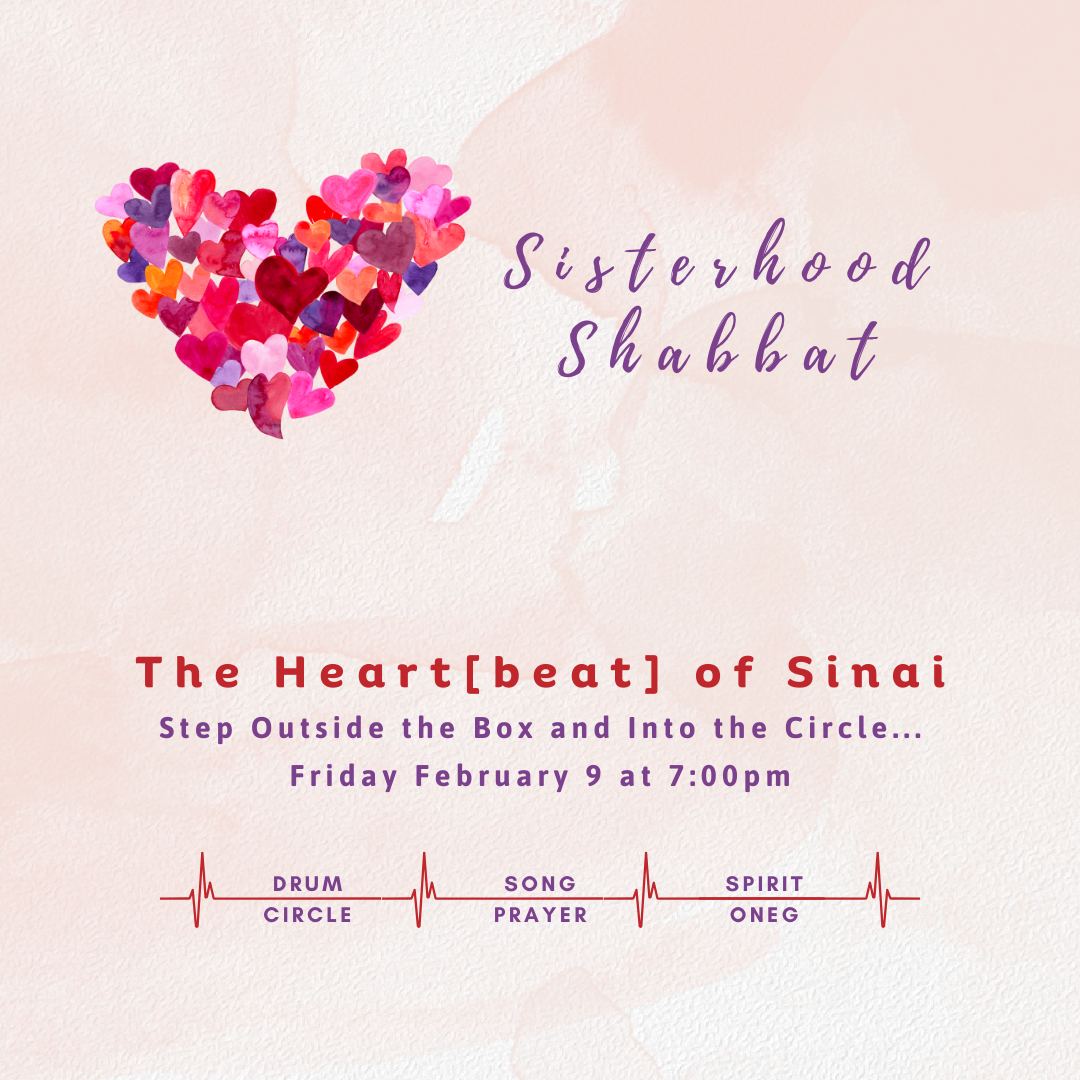 Sisterhood Shabbat 2024 Temple Sinai Reform Jewish